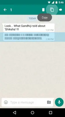 Gujarati Font Reader android App screenshot 2